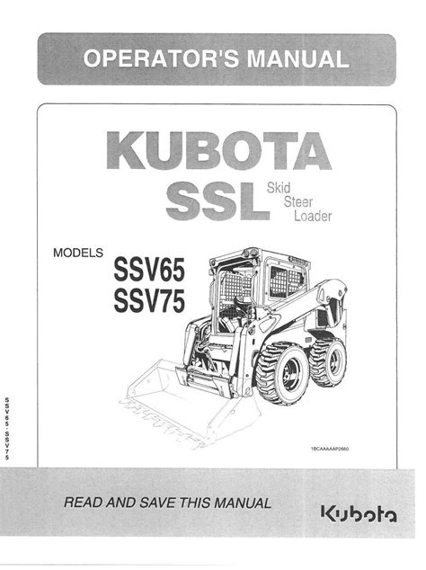 kubota skid steer ssv75 specs|kubota ssv75 owners manual.